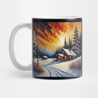 Christmas camp Mug